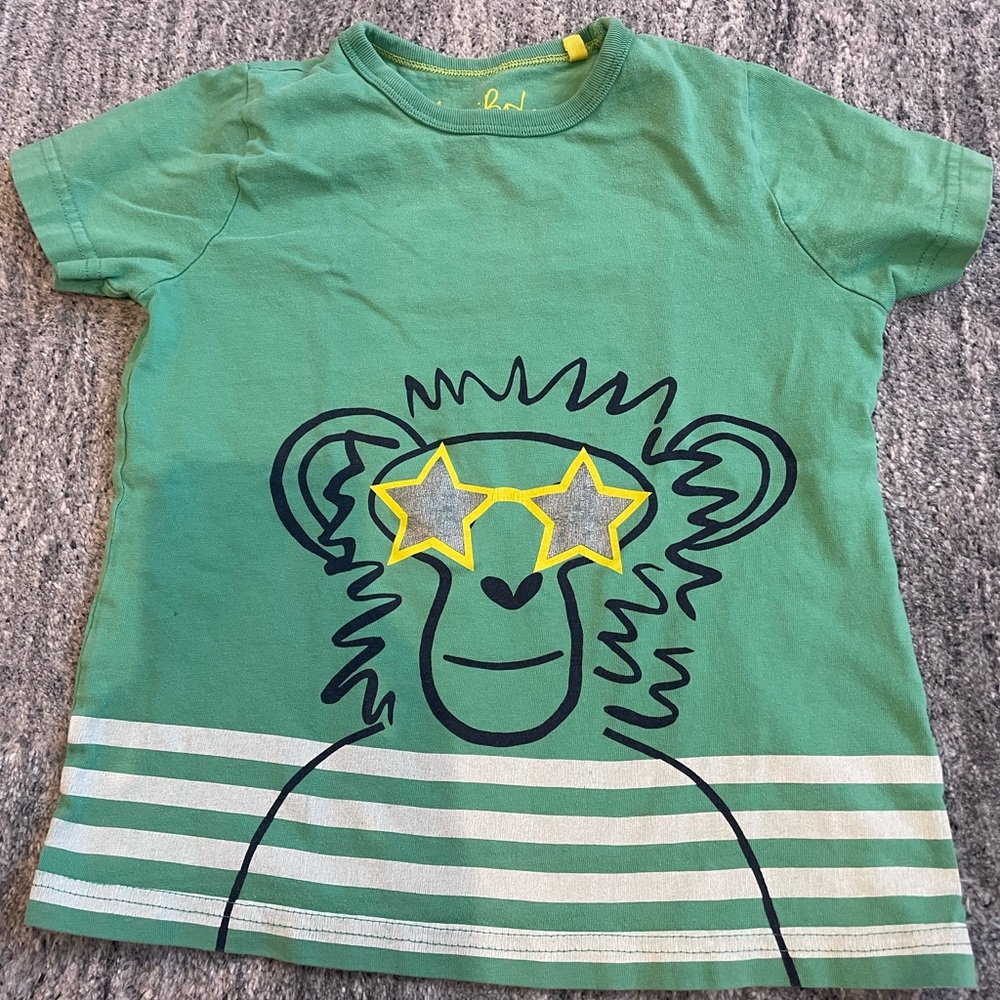 Mini Boden Monkey short sleeve T-shirt - 116 cm